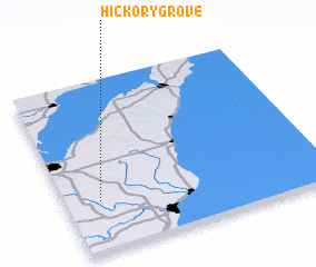 3d view of Hickory Grove