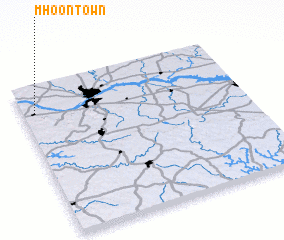 3d view of Mhoontown