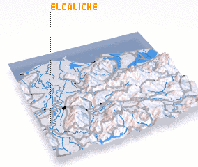 3d view of El Caliche