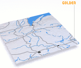 3d view of Golden