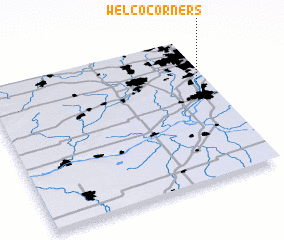 3d view of Welco Corners