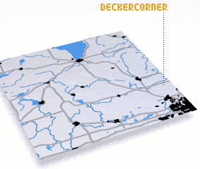 3d view of Decker Corner