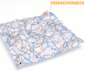 3d view of Nueva Esperanza