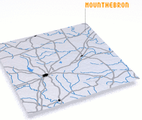 3d view of Mount Hebron