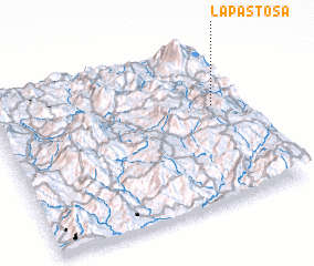 3d view of La Pastosa