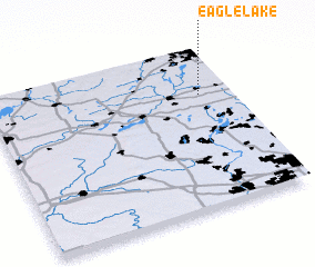 3d view of Eagle Lake