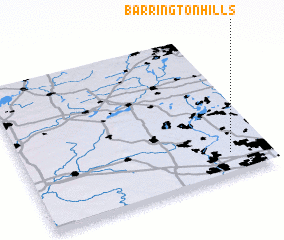 3d view of Barrington Hills