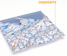 3d view of Chiquigüite