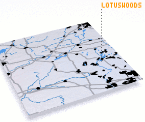 3d view of Lotus Woods