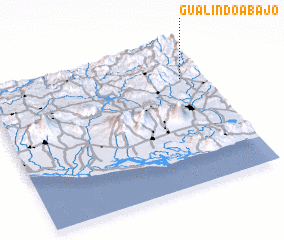 3d view of Gualindo Abajo