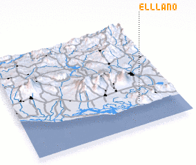 3d view of El Llano