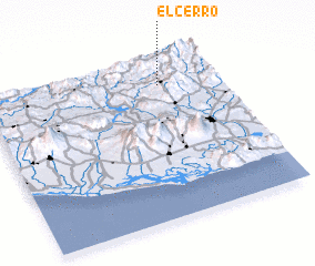 3d view of El Cerro