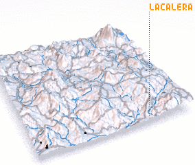 3d view of La Calera