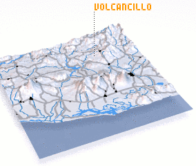 3d view of Volcancillo