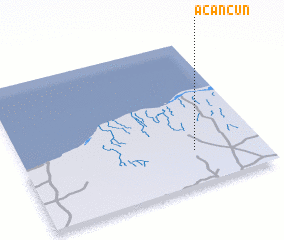 3d view of Acancún