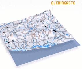 3d view of El Chingaste