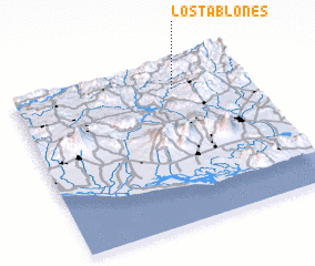 3d view of Los Tablones