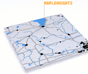 3d view of Maple Heights