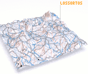 3d view of Los Sortos