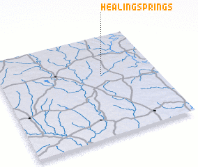 3d view of Healing Springs