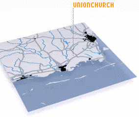 3d view of Union Church
