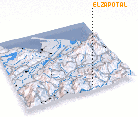 3d view of El Zapotal