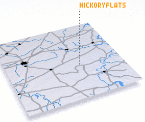 3d view of Hickory Flats