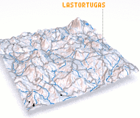 3d view of Las Tortugas