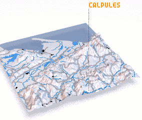 3d view of Calpules