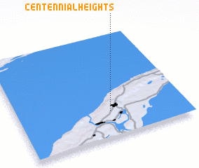 3d view of Centennial Heights