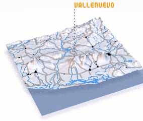 3d view of Valle Nuevo