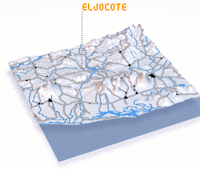 3d view of El Jocote