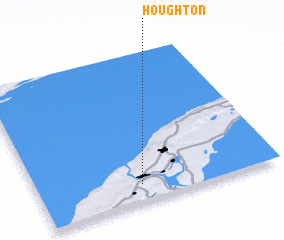 3d view of Houghton