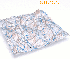 3d view of Quesungual