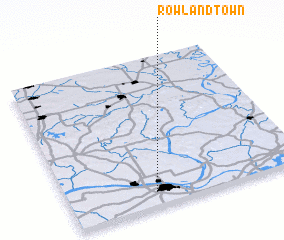 3d view of Rowlandtown