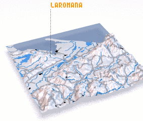 3d view of La Romana