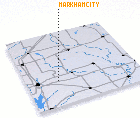 3d view of Markham City