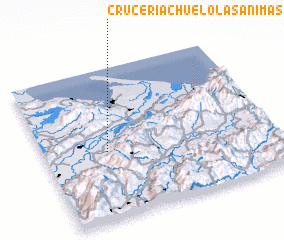 3d view of Cruce Riachuelo Las Ánimas