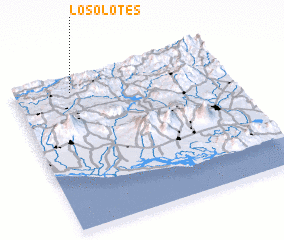 3d view of Los Olotes