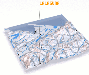 3d view of La Laguna