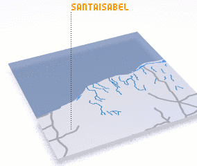 3d view of Santa Isabel