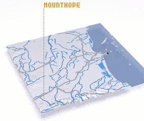 3d view of Mount Hope