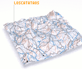 3d view of Los Catataos