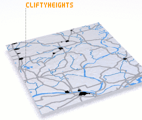 3d view of Clifty Heights