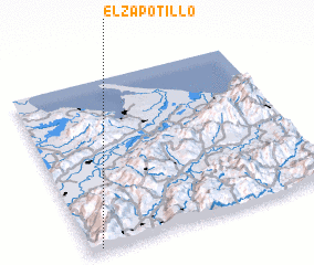 3d view of El Zapotillo