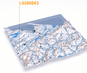 3d view of Los Andes