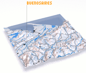 3d view of Buenos Aires