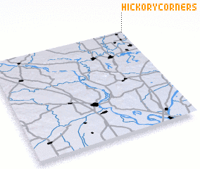 3d view of Hickory Corners