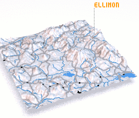 3d view of El Limón