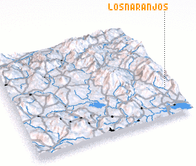 3d view of Los Naranjos